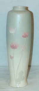 10.5” Vase Marked Owens, shape illustrated in Hahn’s book pg 121